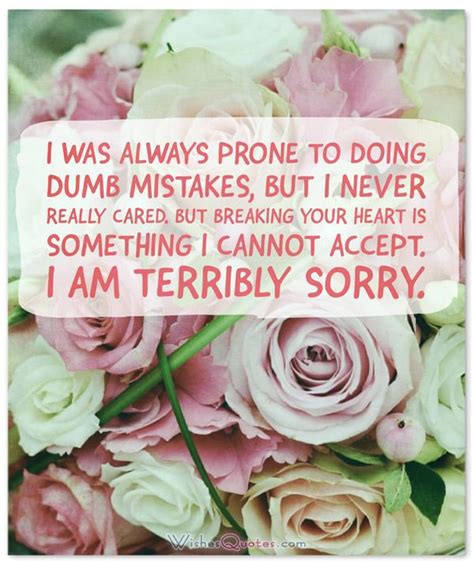 I'm Sorry Messages For Girlfriend: Sweet Apology Quotes For Her | Message for girlfriend, Sorry ...