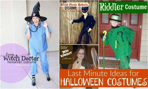 Quick Halloween Costume Ideas | 10 DIY Halloween Costumes