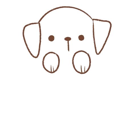 Easy Puppy Drawing