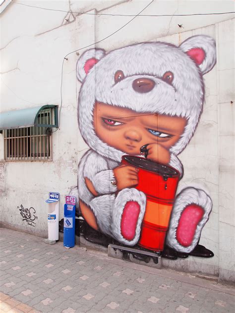 Street Art from Seoul Area, South Korea. Photo by Mark Johnson 1 ...