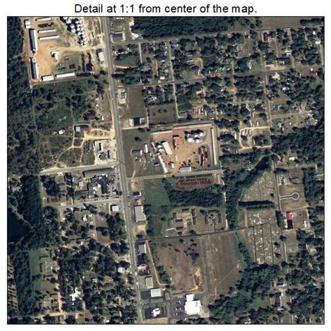 Aerial Photography Map of Ocilla, GA Georgia