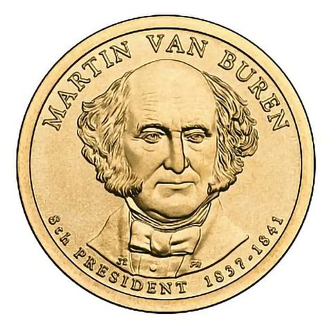 2008-D Martin Van Buren Presidential Dollar | Collectible Presidential ...