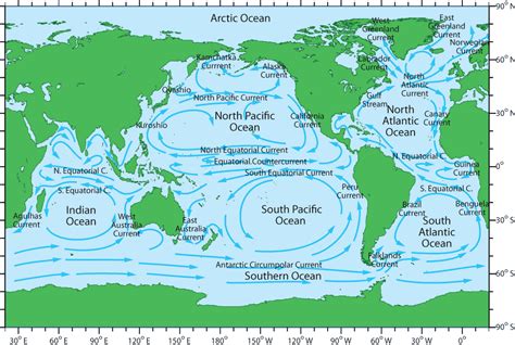 9.1 Surface Gyres – Introduction to Oceanography