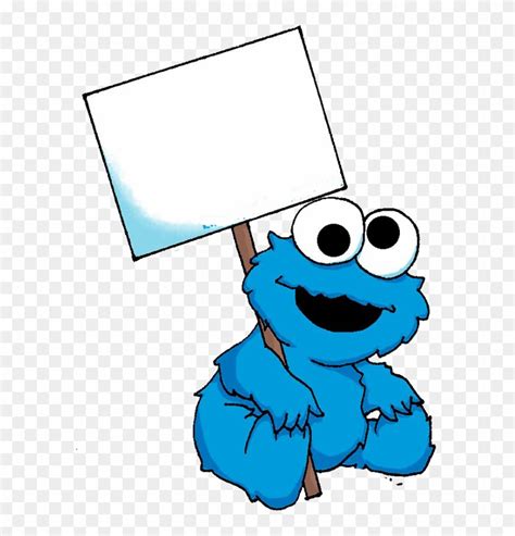 Cookie Monster De Bebe - Baby Cookie Monster Drawing - Free Transparent ...