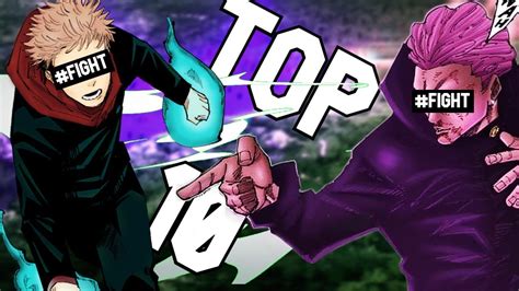 Ranking The Top 10 Best Fights In Jujutsu Kaisen - YouTube