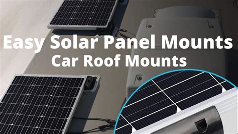 Diy Rv Solar Panel Mounts / RV solar system DIY - This is the exact same solar panel we used on ...