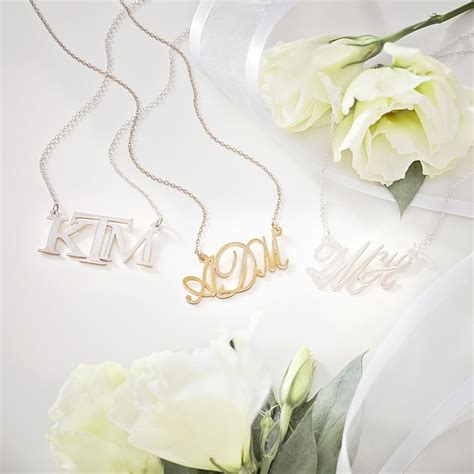 Monogram Casual Cursive Necklace | Teen Jewelry | Pottery Barn Teen