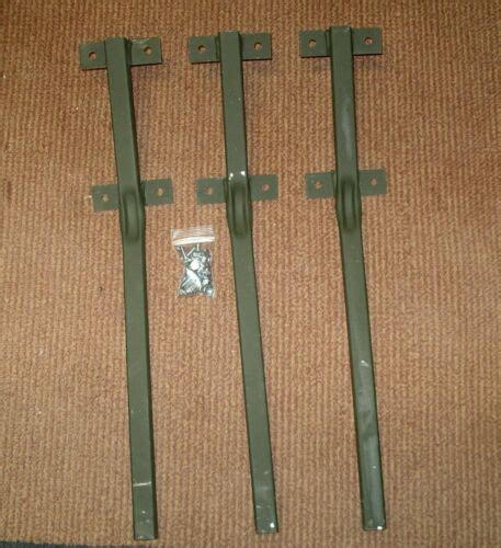 Galvanized Bolt on Barrel Stub Leg Brackets Mounting Kit Deer Feeder Parts, USA | eBay