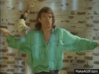 David Bowie & Mick Jagger - Dancing In The Street on Make a GIF