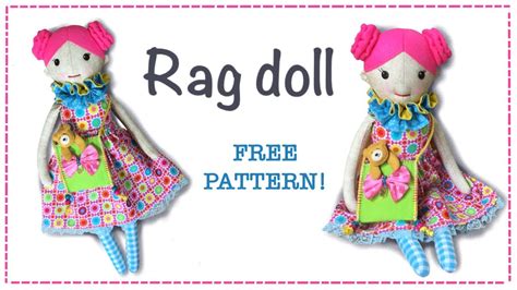 Beginner Easy Printable Rag Doll Patterns