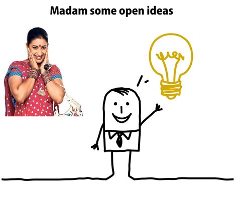 Letter to Smriti Irani: Madam, some open ideas for you!