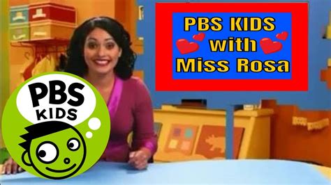 PBS Kids with Miss Rosa 💘💘💘 - YouTube