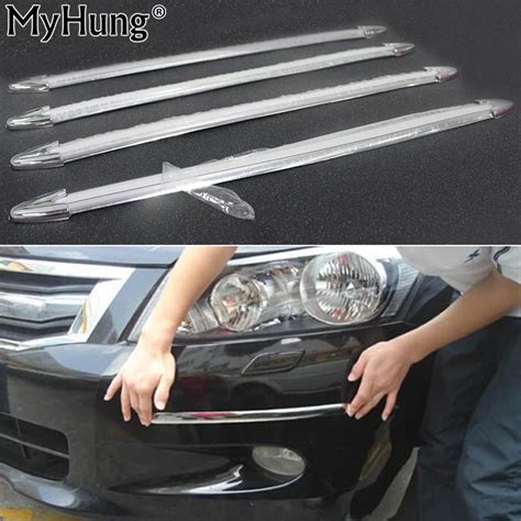 4pcs Universal Car Accessories Front Rear Body Bumper Protector Anti ...