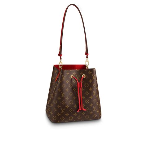 Luxury Monogram Canvas and Leather Handbag Neonoe | LOUIS VUITTON