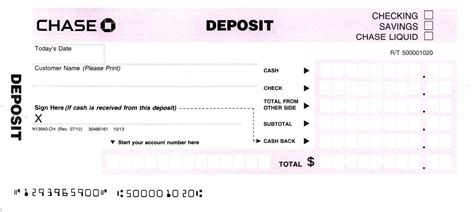 Deposit Slips Examples | Template Business