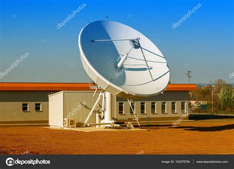 Motorised Satellite Dish Installation ⬇ Stock Photo, Image by ...