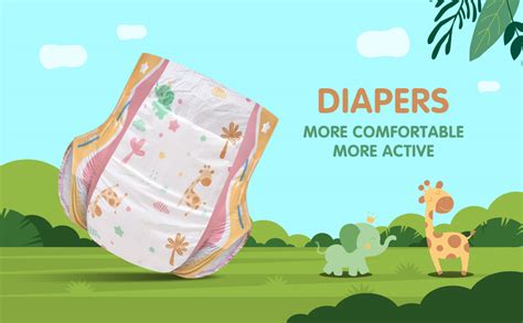 Amazon.com: Landofgenie Printed Adult Diapers Women Large Overnight ...