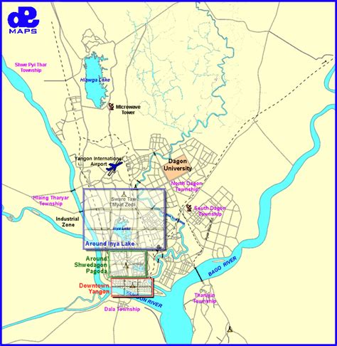 Yangon Map