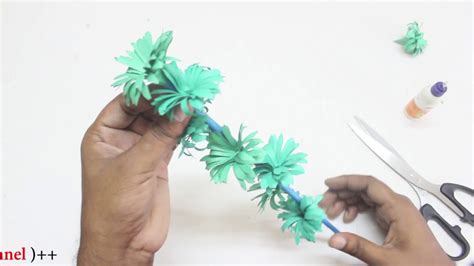 Stick Flower:Stick Flowers Making Ideas Step By Step at Home, Paper ...