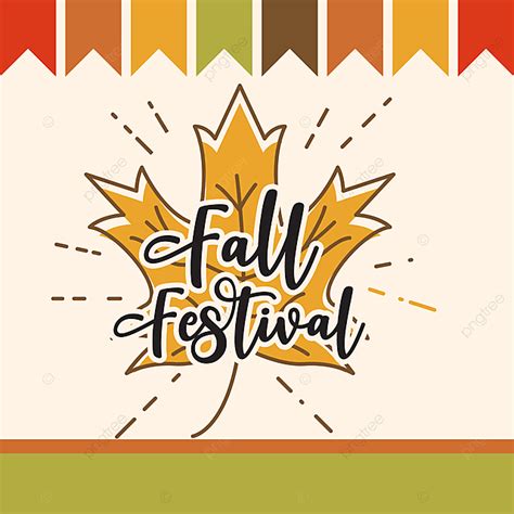 Fall Festival Vector Art PNG, Fall Festival Element Vector Design ...