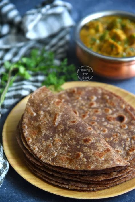 Ragi Roti | Ragi Chapati | Nachni Roti - Cooking From Heart