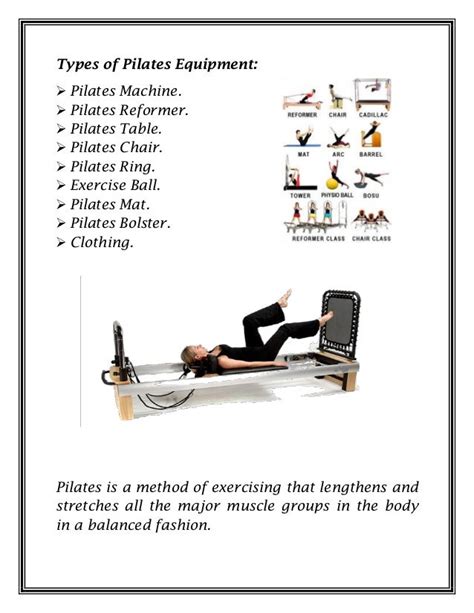 Pilates equipment australia