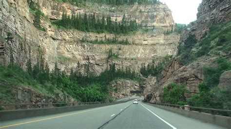 Glenwood Canyon On Interstate 70: Scenic Drives In Colorado