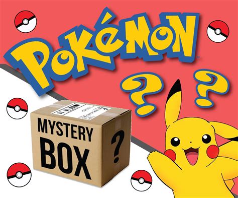 Pokemon Mystery Box Pokemon Überraschungsbox Mystery Box Wert | Etsy