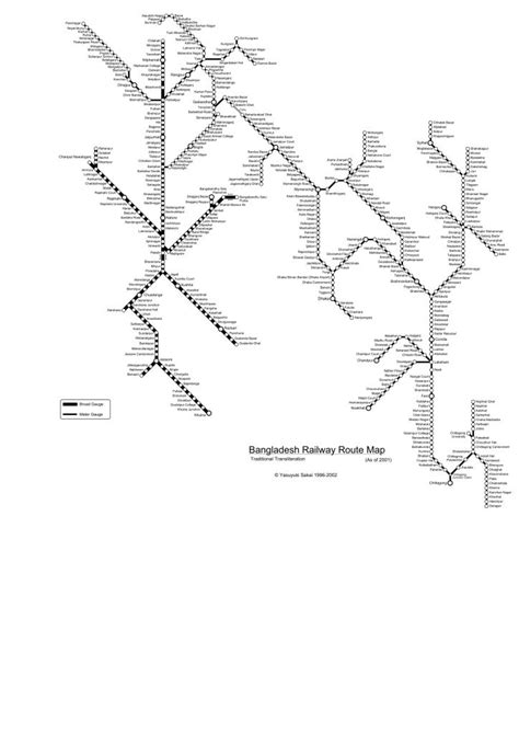 Bangladesh Railway Map | Train Road Map | BD Train Map 2024 (Updated)