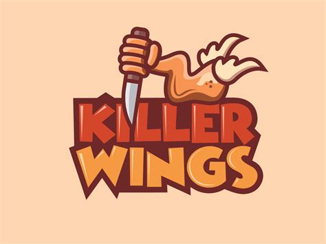 Chicken Wings Logo by Adnan Junayed on Dribbble