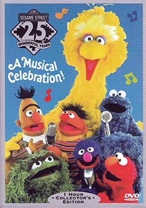 DVD Sesame Street 25th Birthday - A Musical Celebration | eBay