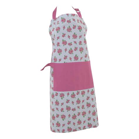 100% Cotton Aprons with Pocket for Chefs Craft Baking Oven Kitchen BBQ Cooking | eBay