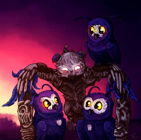 Shriek and owls (ori and the will of the wisps) by Effch on DeviantArt