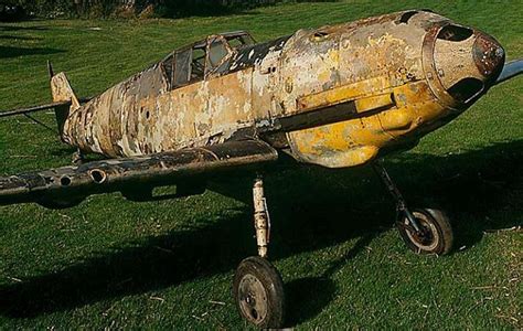 Messerschmitt Bf-109 that was found in a Russian lake & recovered by Jim Pearce | Messerschmitt ...