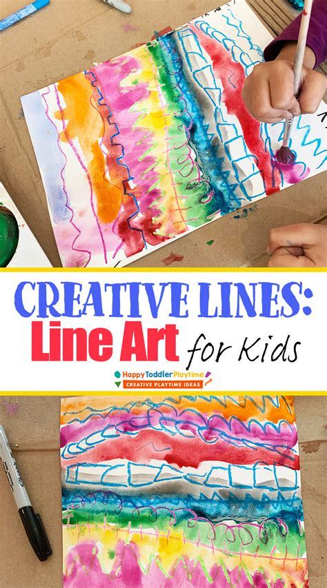 Creative Lines: Exploring Line Art for Kids - Happy Toddler Playtime