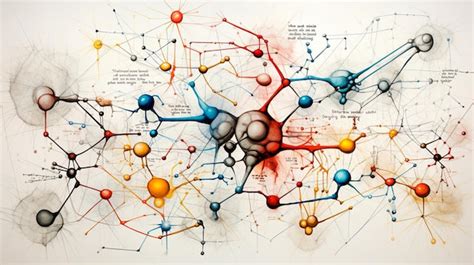 Premium AI Image | illustration of abstract dna molecule digital concept