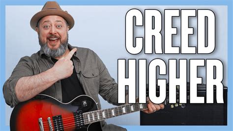 Creed Higher Guitar Lesson + Tutorial - YouTube