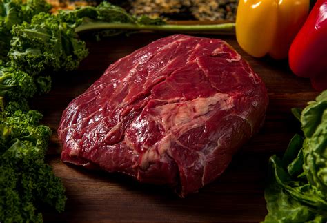 Grass Fed Beef Boneless Chuck Roast (3 - 3.25 lb) | Dry Aged to Perfection