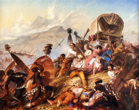 Zulu Attack and Boer Camp in South Africa image - Free stock photo ...