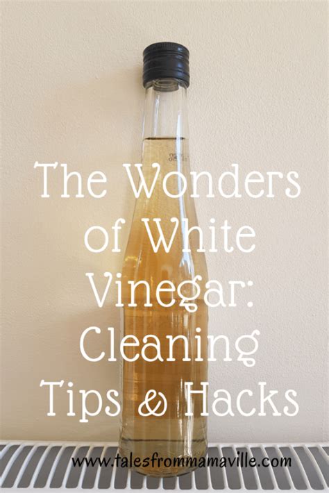 The Wonders of White Vinegar: Cleaning tips and hacks – Tales from ...