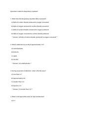 Understanding Respiratory Quotient (RQ) in Metabolism | Course Hero