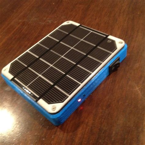 Free 3D file Solar Charger & Flashlight w/ Updated Wiring・3D printable ...