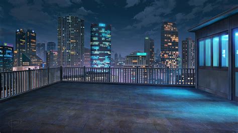 Anime Scenery City