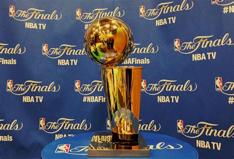 The Larry O'Brien Trophy is in the building..... but will it be given ...