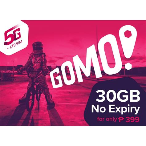 GOMO SIM CARD with 30GB No Expiry DATA | Shopee Philippines