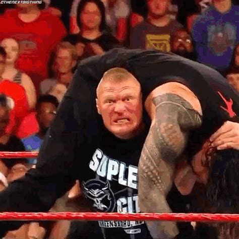 Brock Lesnar F5 GIF - BrockLesnar F5 RomanReigns - Discover & Share GIFs