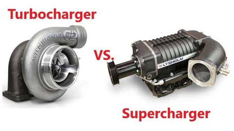 Supercharger vs. Turbocharger: What are the Differences? – Rx Mechanic