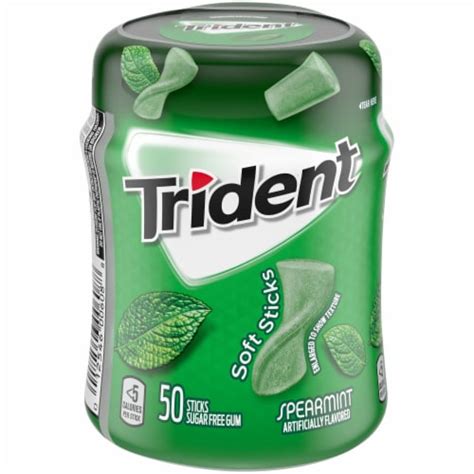 Trident Unwrapped Spearmint Sugar Free Gum, 3.18 oz - Pick ‘n Save