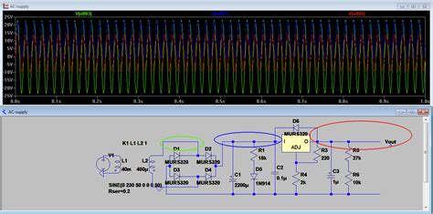 DC power supply simulation trouble - Electrical Engineering Stack Exchange