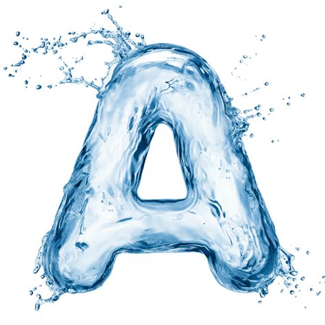 Buy Water Splash Font And Make Breathtaking Water Typography Arts